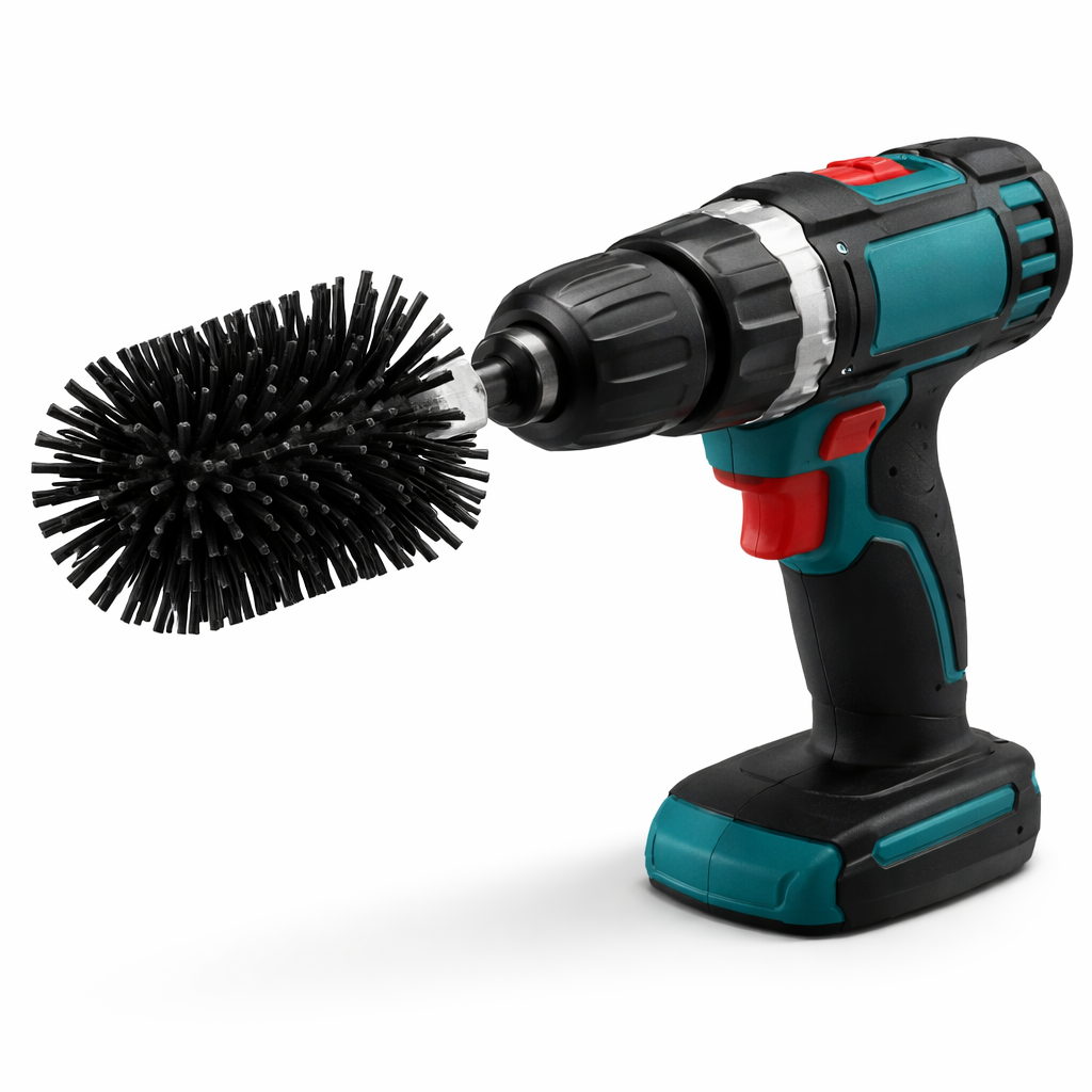 State Side Attention to Detail pet hair removal brush drill attachment